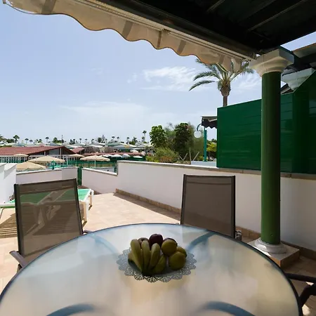 Bungalow Vista Golf Con Terraza Y Piscina Сasa de vacaciones Maspalomas (Gran Canaria)